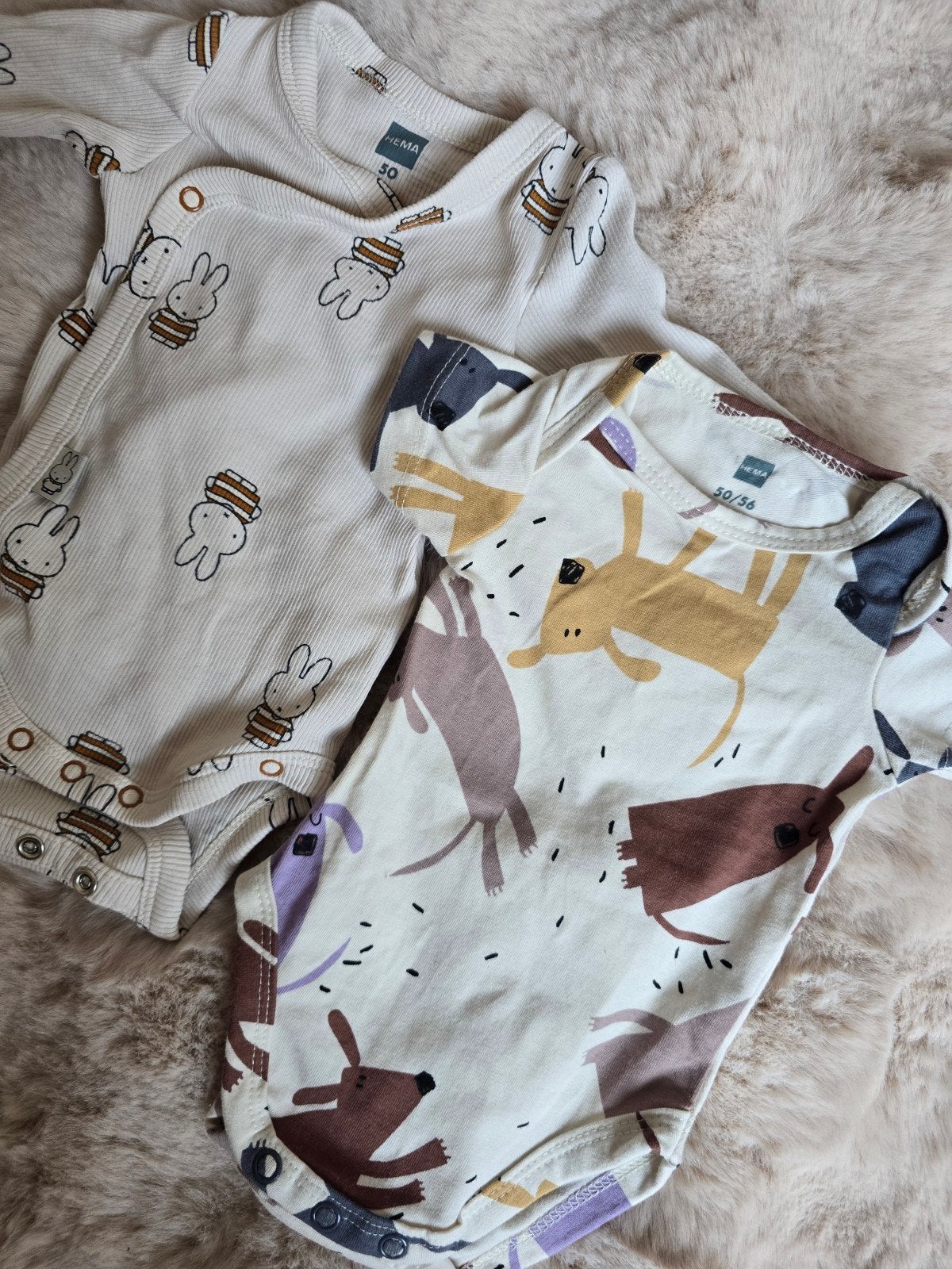 Hema Meegroeiromper Lange Mouw Nijntje - 50 / 56 unisex, Kinderen en Baby's, Babykleding | Overige, Ophalen of Verzenden, Zo goed als nieuw