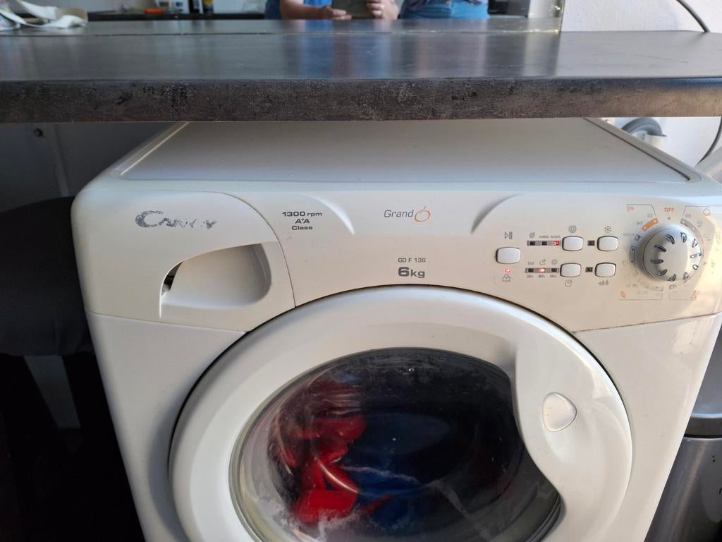 Wasmachine, Witgoed en Apparatuur, Wasmachines, 1200 tot 1600 toeren, Gebruikt, 4 tot 6 kg, Ophalen of Verzenden