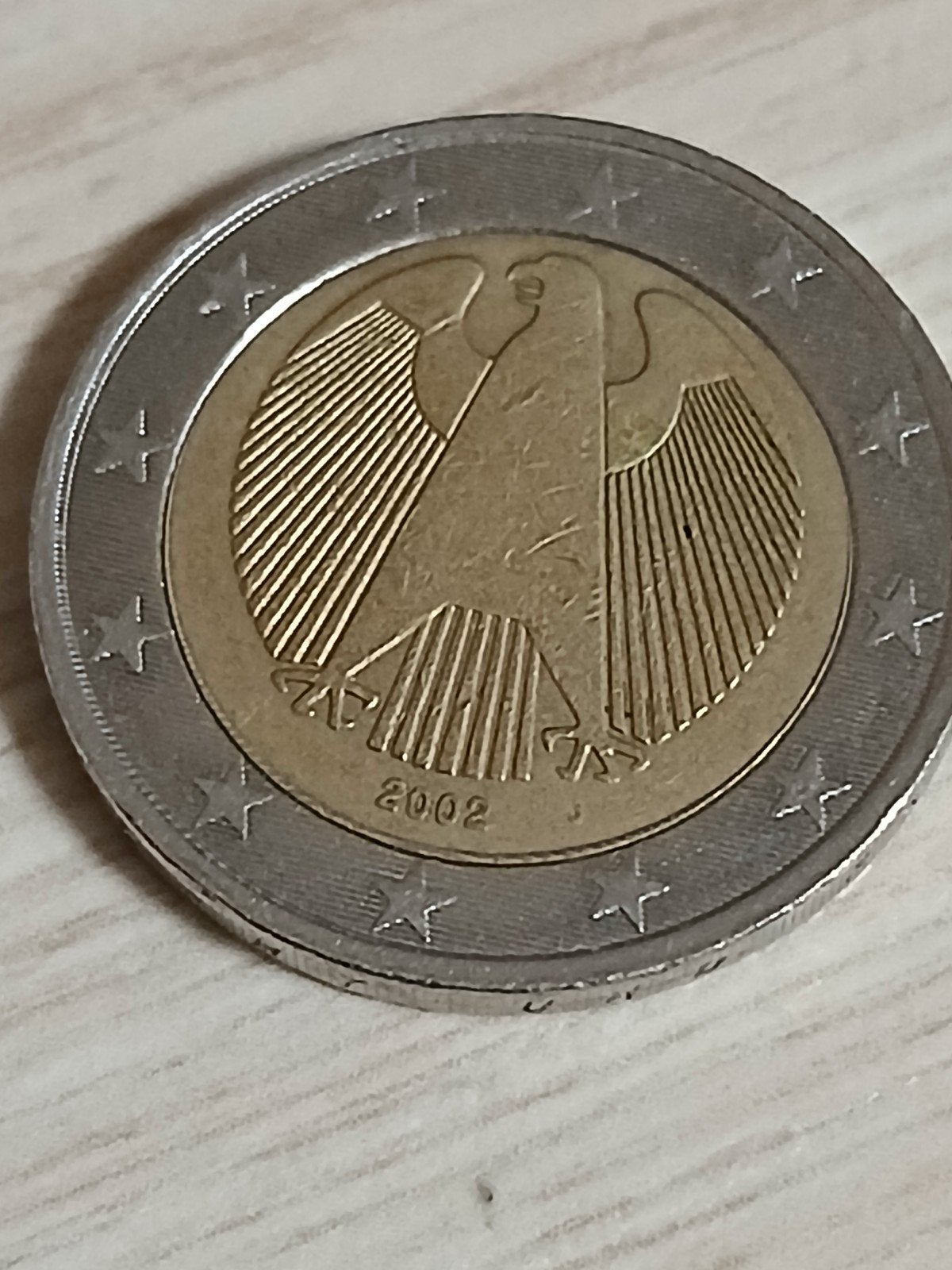 2 Euro munt Duitsland 2002, Postzegels en Munten, Munten | Europa | Euromunten, Ophalen of Verzenden, Duitsland, 2 euro, Losse munt