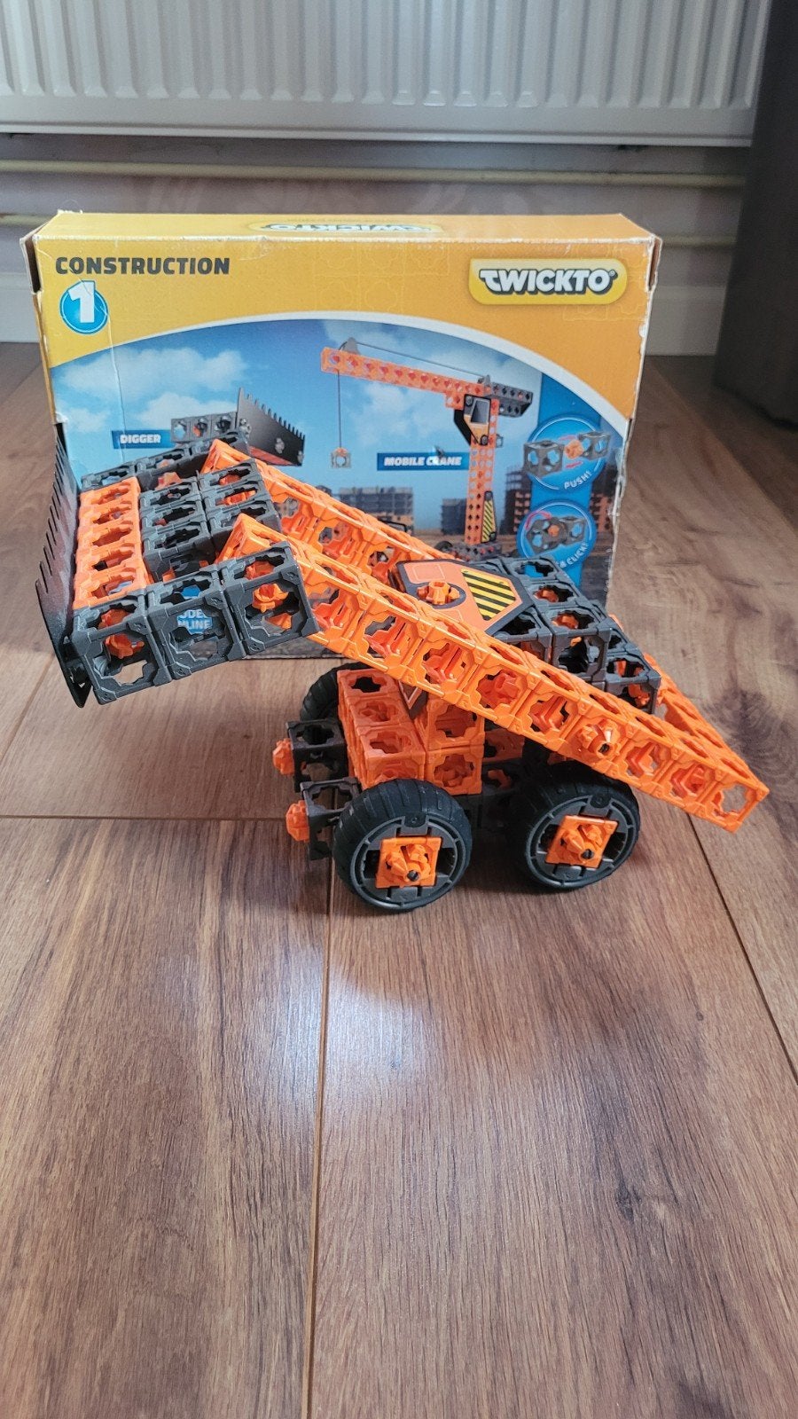 Twickto Construction 3-in-1 Bouwset, Ophalen of Verzenden, Zo goed als nieuw, Overige merken
