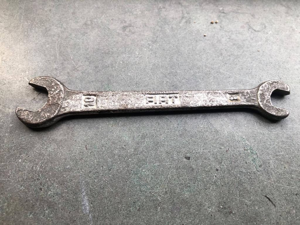 (#3) Steeksleutel FIAT Maat: 8 mm / 10 mm, Auto diversen, Ophalen of Verzenden, Gebruikt