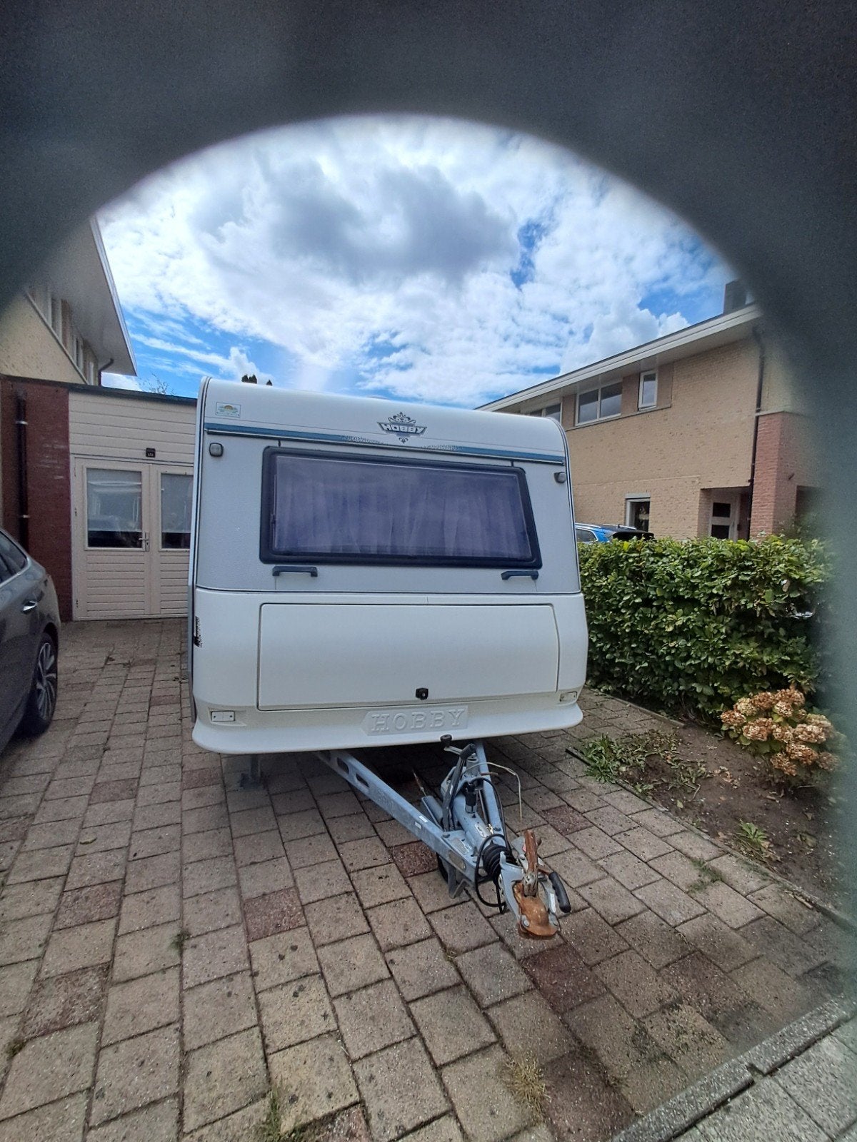 Hobby Classic Caravan 1995 met voortent, Caravans en Kamperen, Caravans, Particulier, Openslaande ramen, Hobby