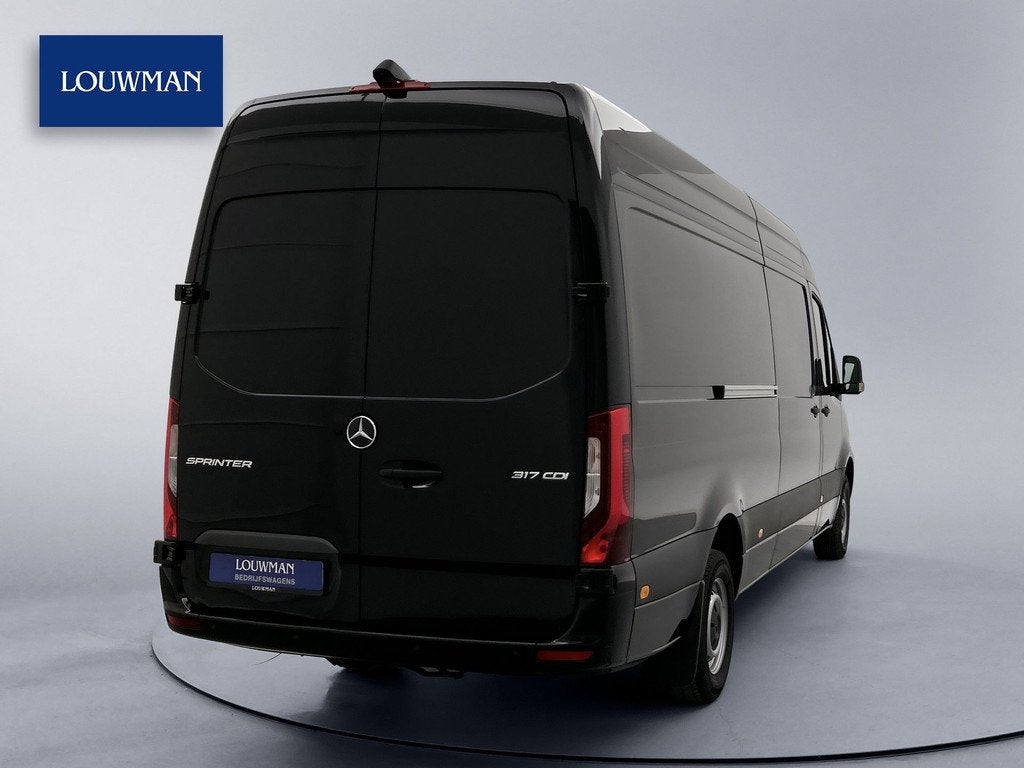 Mercedes-Benz Sprinter 317 1.9 CDI L3H2 Pro LED Navigatie Ac, Automaat, Gebruikt, 4 cilinders, Zwart