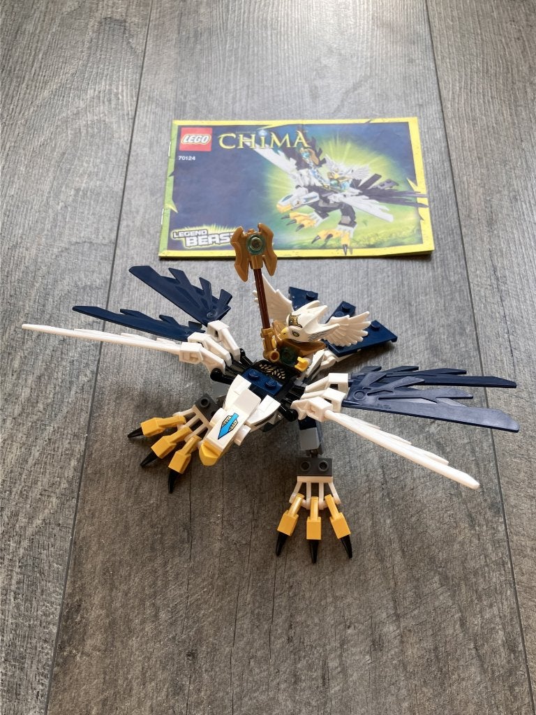 LEGO Chima Adelaar Legendebeest - 70124, Kinderen en Baby's, Speelgoed | Duplo en Lego, Overige thema's, Lego, Ophalen of Verzenden