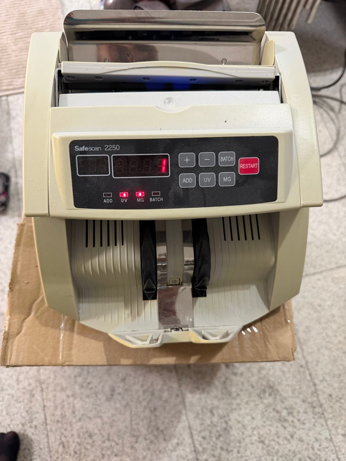 Safescan 2250 Biljettelautomaat - Snel en Betrouwbaar, Ophalen of Verzenden