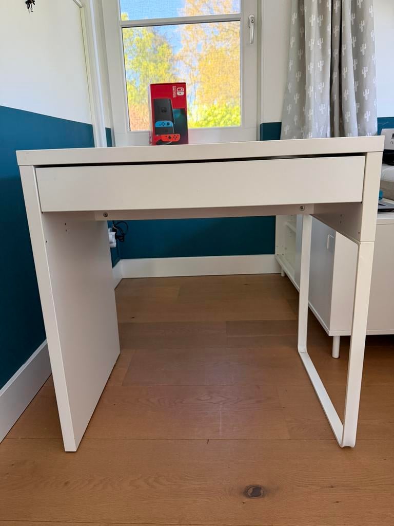 Ikea Micke bureau wit, Ophalen of Verzenden, Zo goed als nieuw