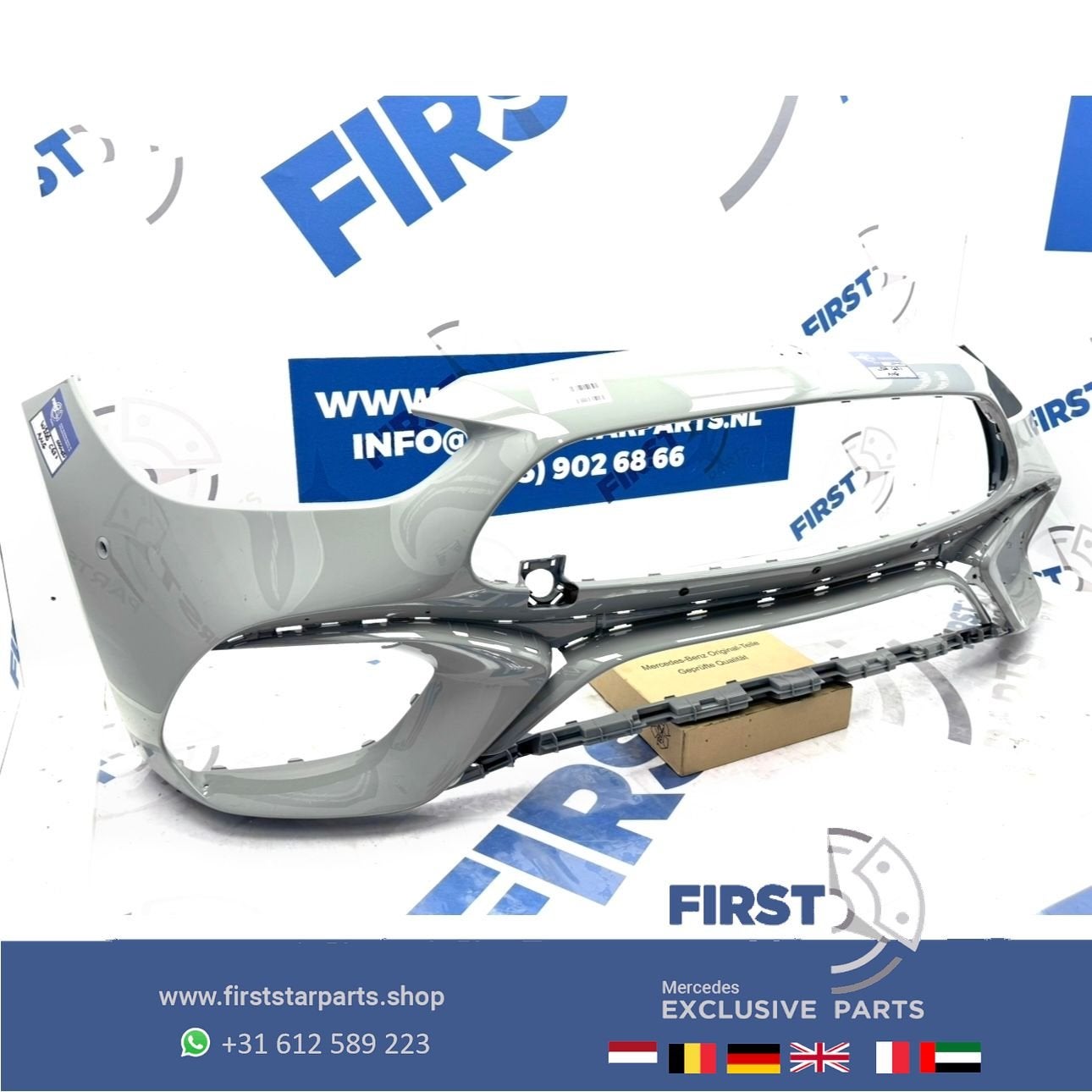A2068859401 W206 C63 AMG BUMPER C KLASSE C63s AERO VOORBUMPE, Auto-onderdelen, Gebruikt, -, Voor, Ophalen of Verzenden