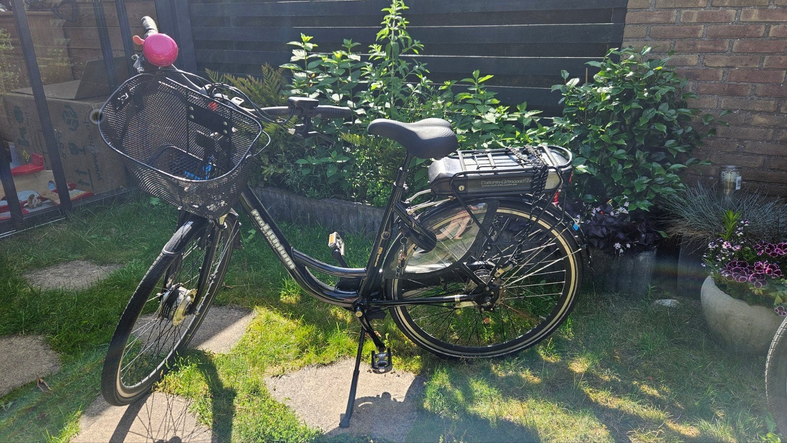 Pro Lithium E-bike met mand, Gebruikt, 51 tot 55 cm, 30 tot 50 km per accu, Ophalen