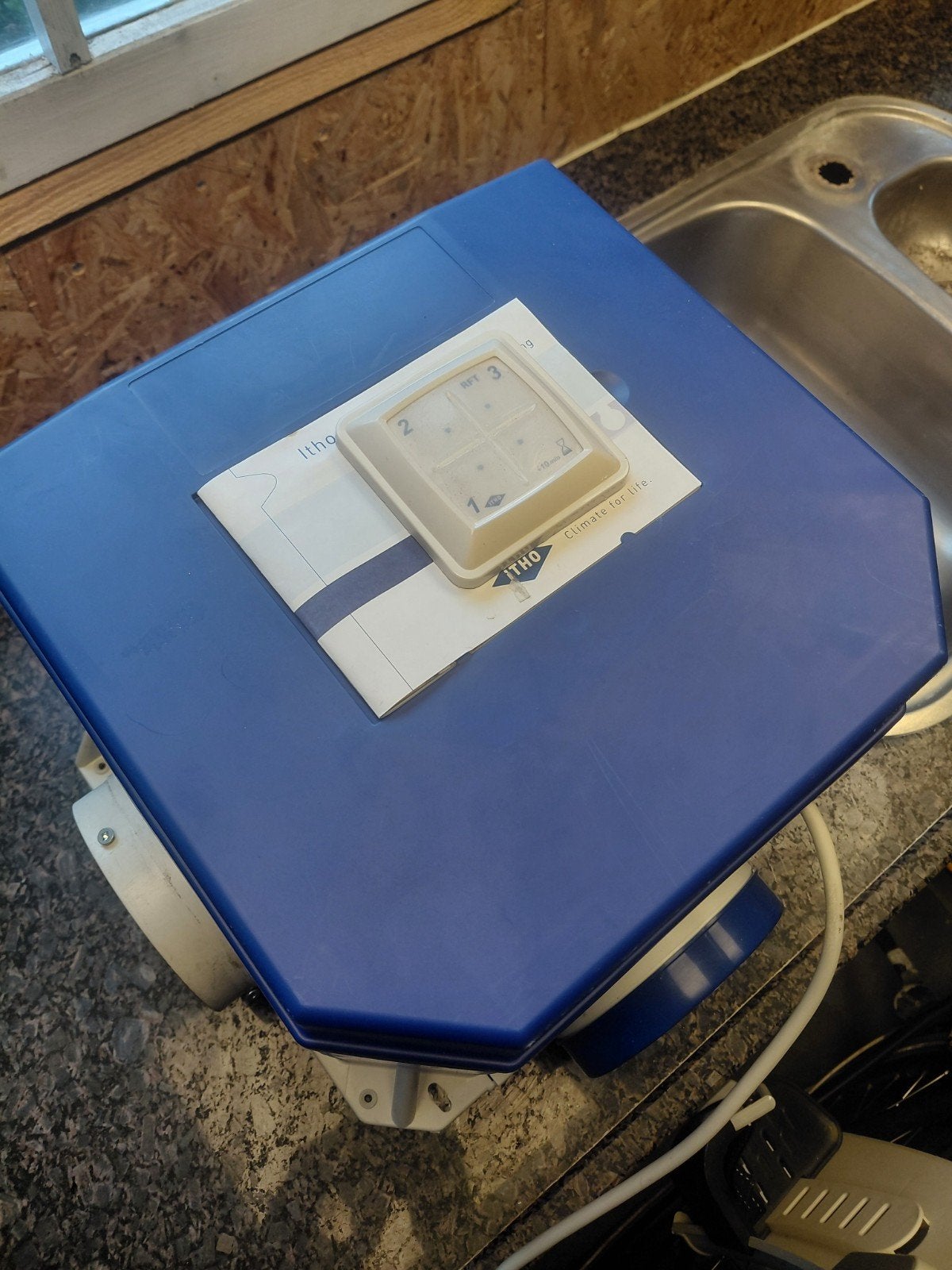 Itho afzuigbox met RF 3 standen schakelaar, Ophalen of Verzenden, Afzuiger