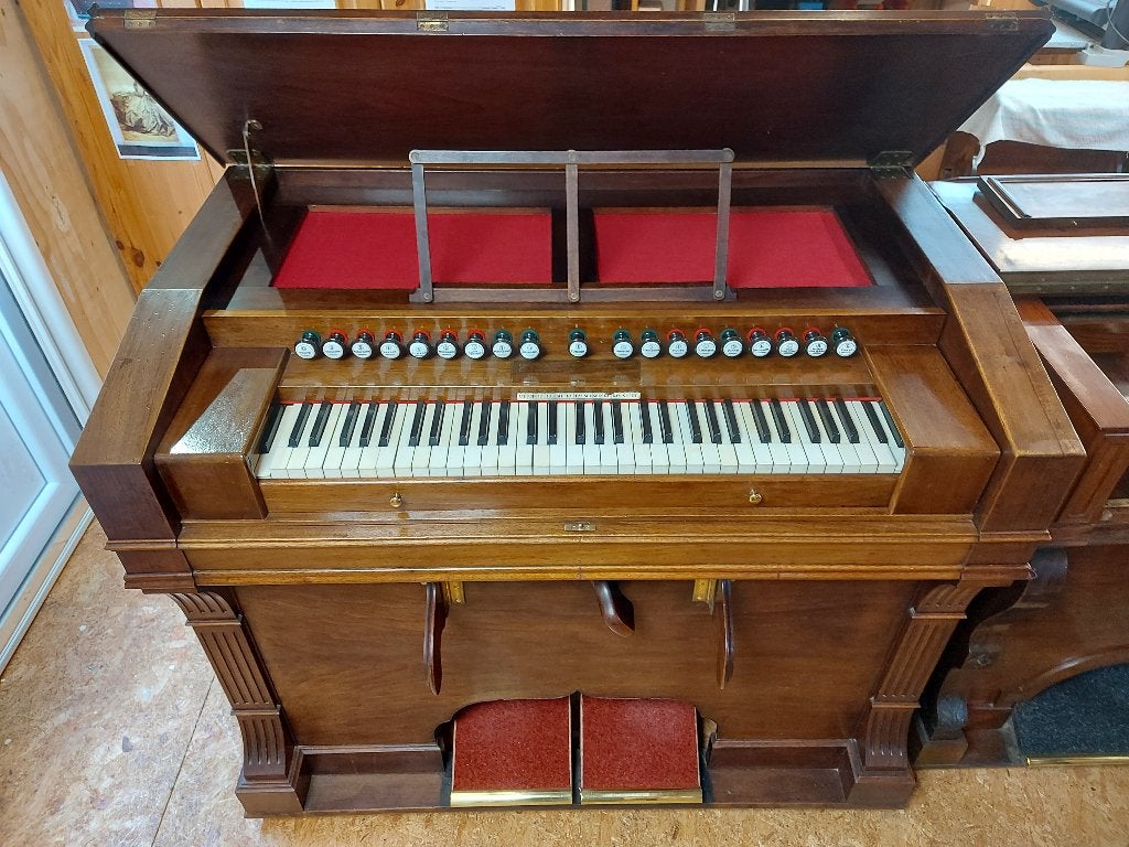 Drukwind Harmonium met percussion B/D Cottino et Tailleur, Ophalen, Gebruikt, 1 klavier, Harmonium