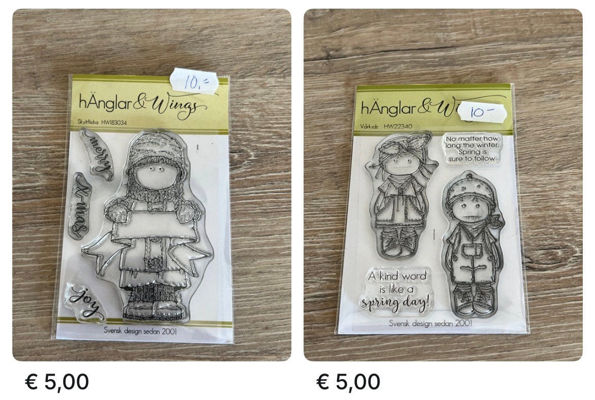 Hanglar stanglar wings en my favorite things stempel stans, Hobby en Vrije tijd, Stempelen, Ophalen of Verzenden, Zo goed als nieuw