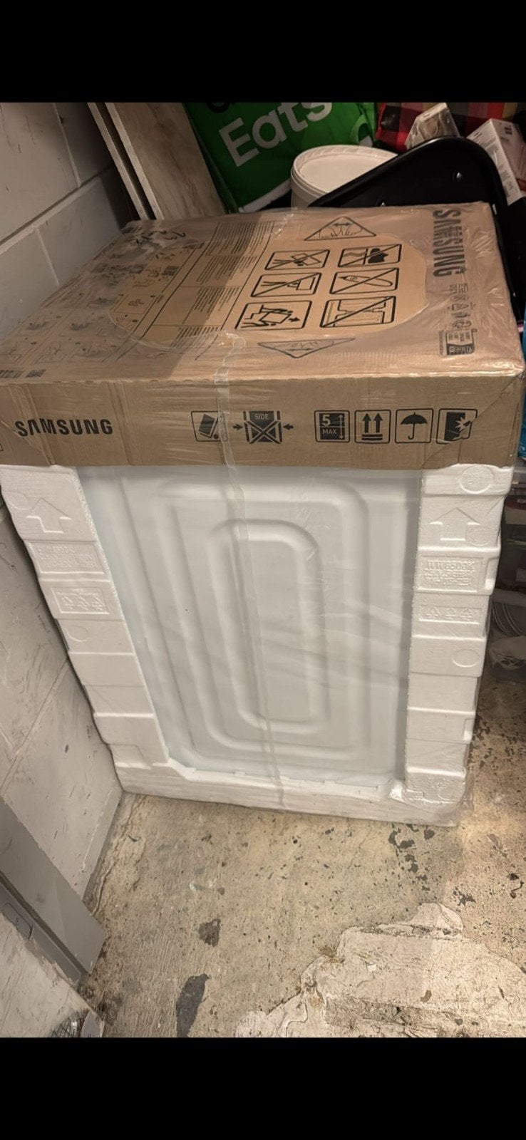Nieuwe Samsung WW80CGC04AAEEN EcoBubble Wasmachine (8kg), Ophalen of Verzenden