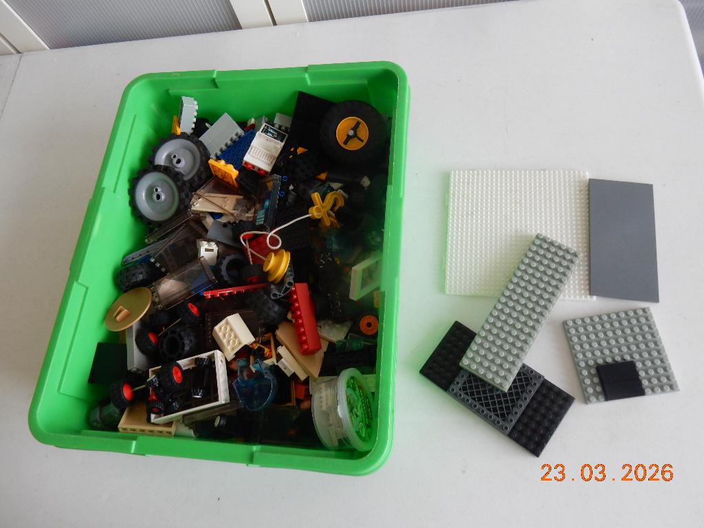 ca 2,5 kg Brixx, lego etc ongesorteerd, Kinderen en Baby's, Speelgoed | Duplo en Lego, Ophalen of Verzenden, Gebruikt, Losse stenen