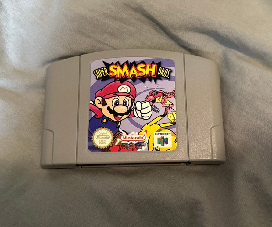Super Smash Bros. Nintendo 64 (N64) – PAL, Spelcomputers en Games, Games | Nintendo 64, Vechten, Ophalen of Verzenden, Zo goed als nieuw