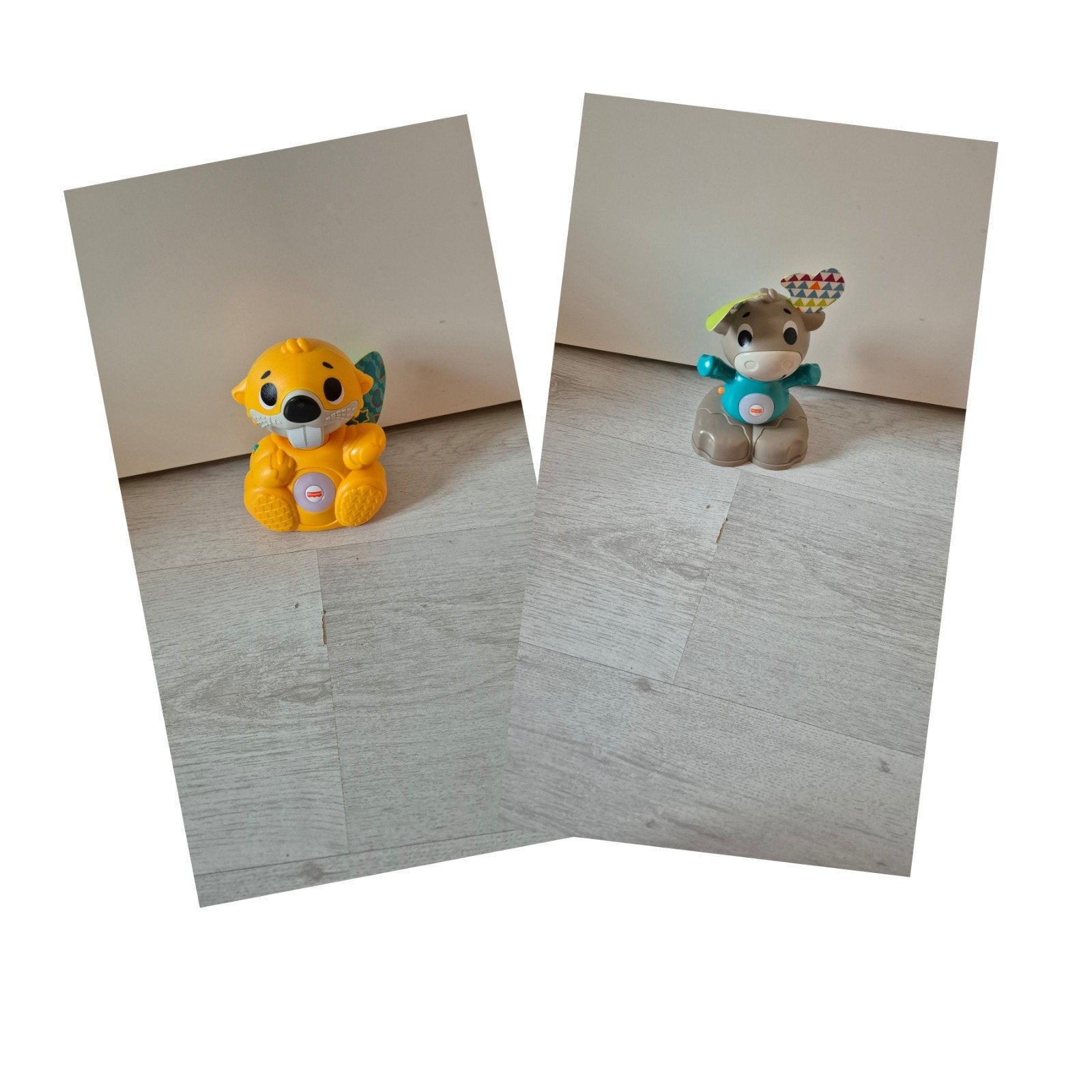 Fisher-price swingende bever en rendier, Ophalen