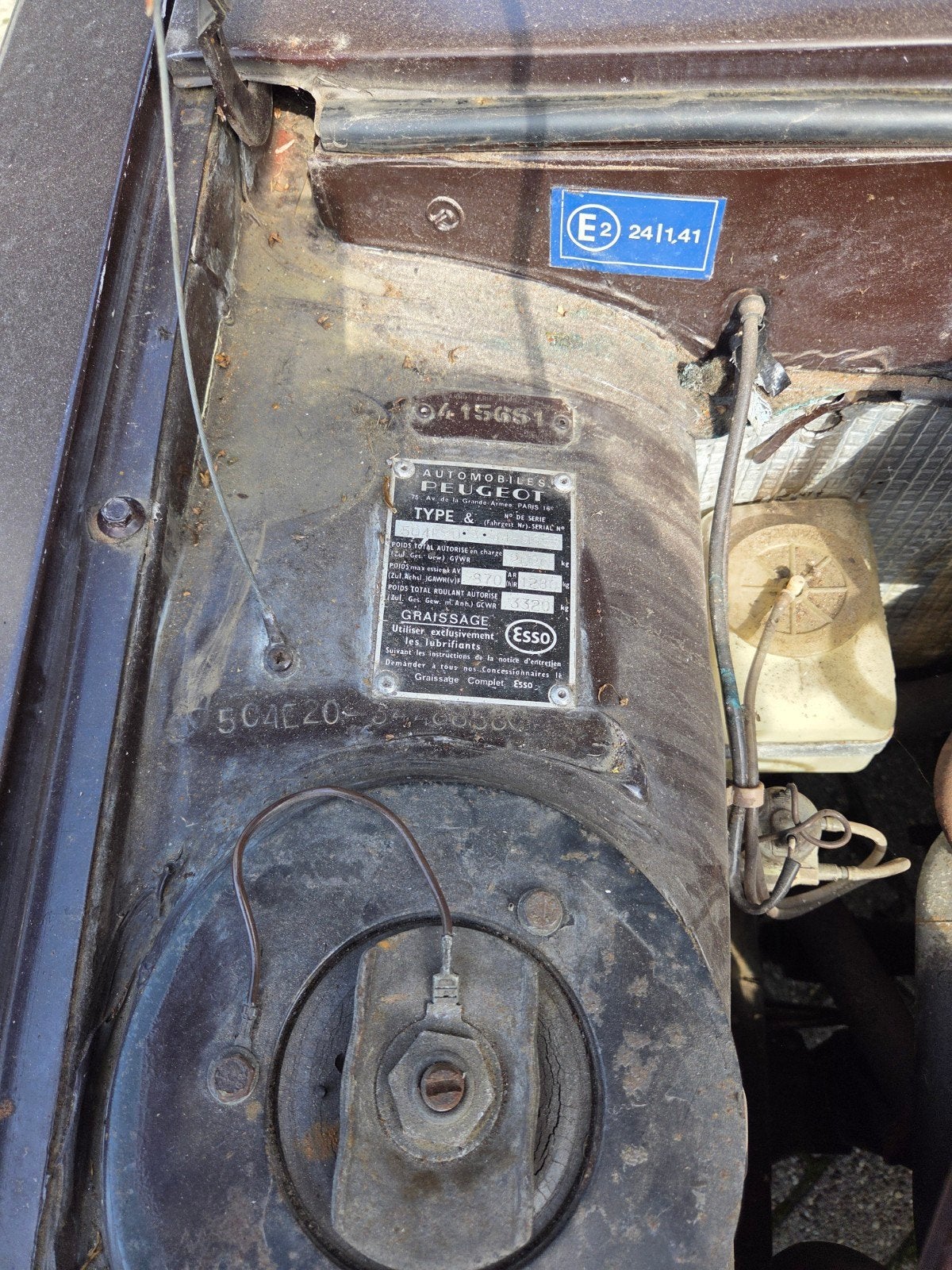 Peugeot 504 break diesel, foto 8