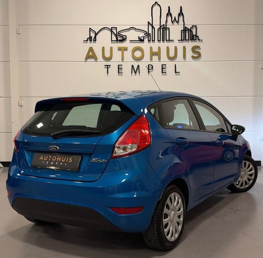 Ford Fiesta 1.0 Style Nap Airco Start/Stop Cruise Nwe APK, Auto's, Stof, 525 kg, Blauw, 23 km/l