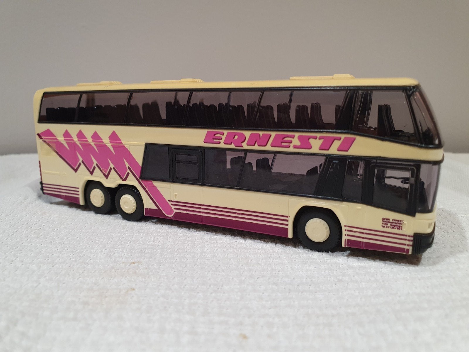 Rietze Neoplan Skyliner Ernesti bus 1:87, Ophalen of Verzenden, Gebruikt, Bus of Vrachtwagen, Rietze