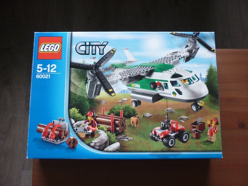 Foto 5 van Lego City 60021 – Hefschroef vrachtvliegtuig
