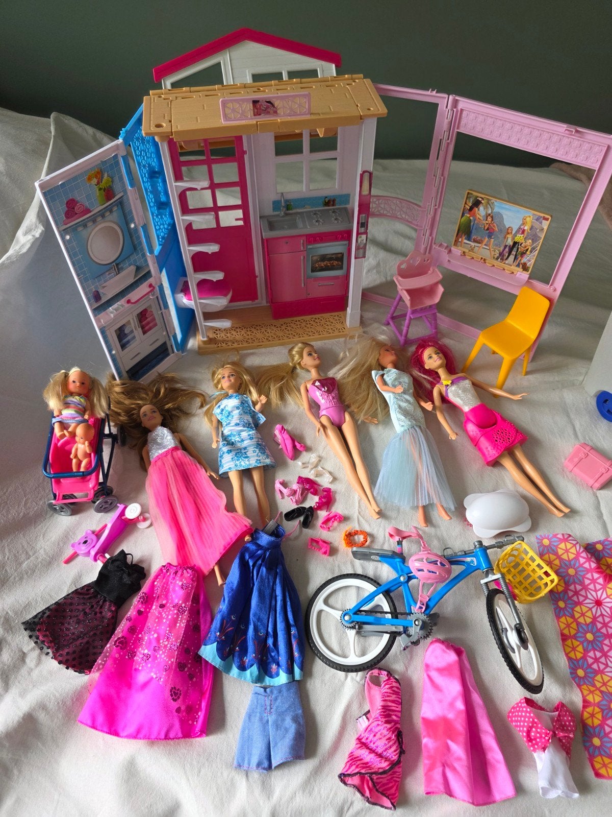 Huis en barbie spullen, Ophalen, Barbie