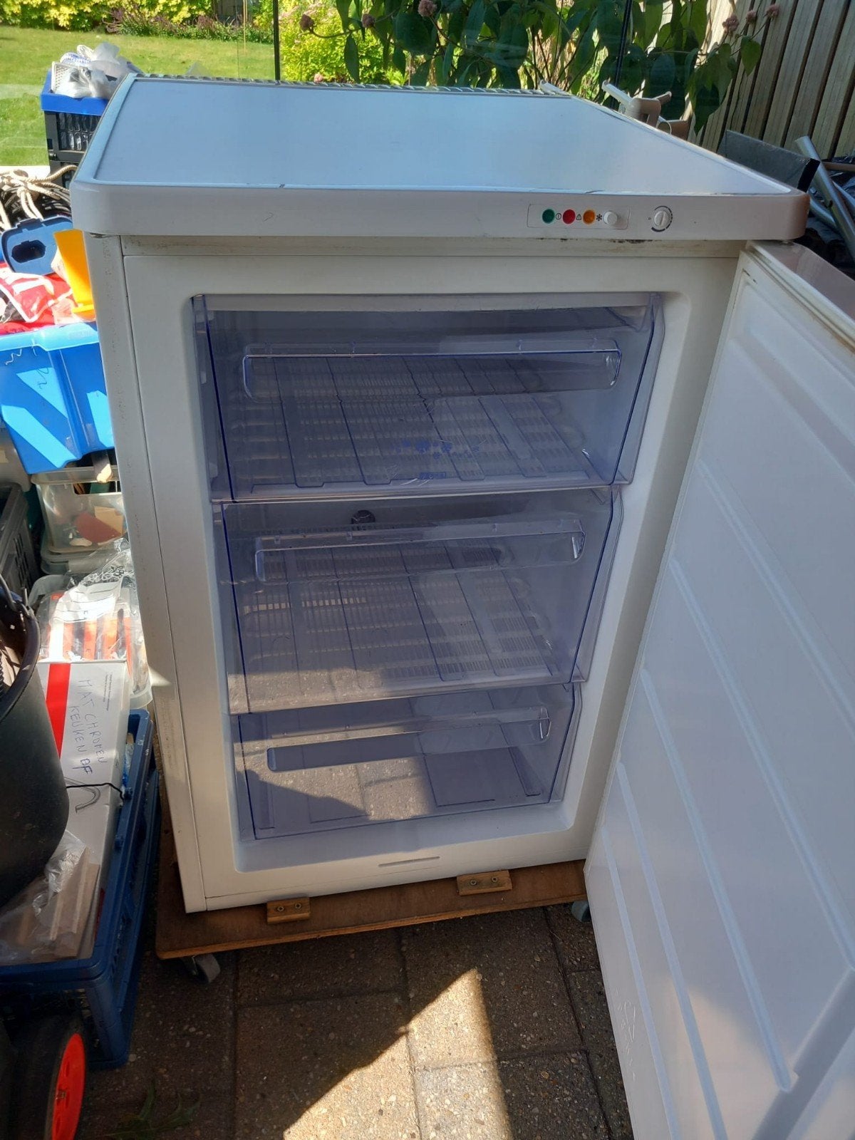 Zanussi vrieskast  in zeer goede staat ., Witgoed en Apparatuur, Ophalen, Zo goed als nieuw, Minder dan 60 cm, 160 cm of meer
