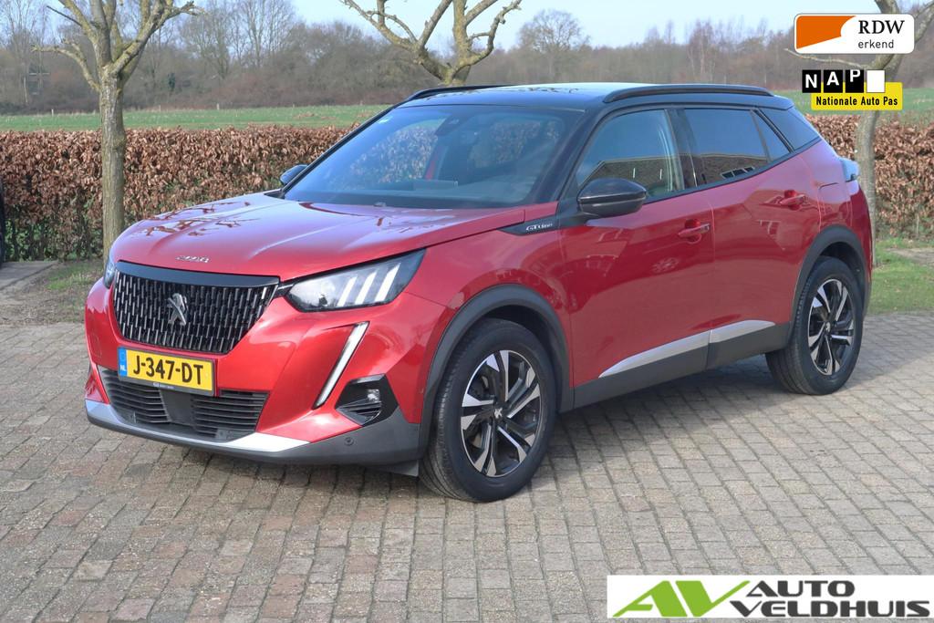 Peugeot 2008 1.2 PureTech GT-Line RIJKLAAR Pano,DigDash,Keyl, Auto's, Peugeot, Bedrijf, Te koop, ABS, Achteruitrijcamera, Airbags