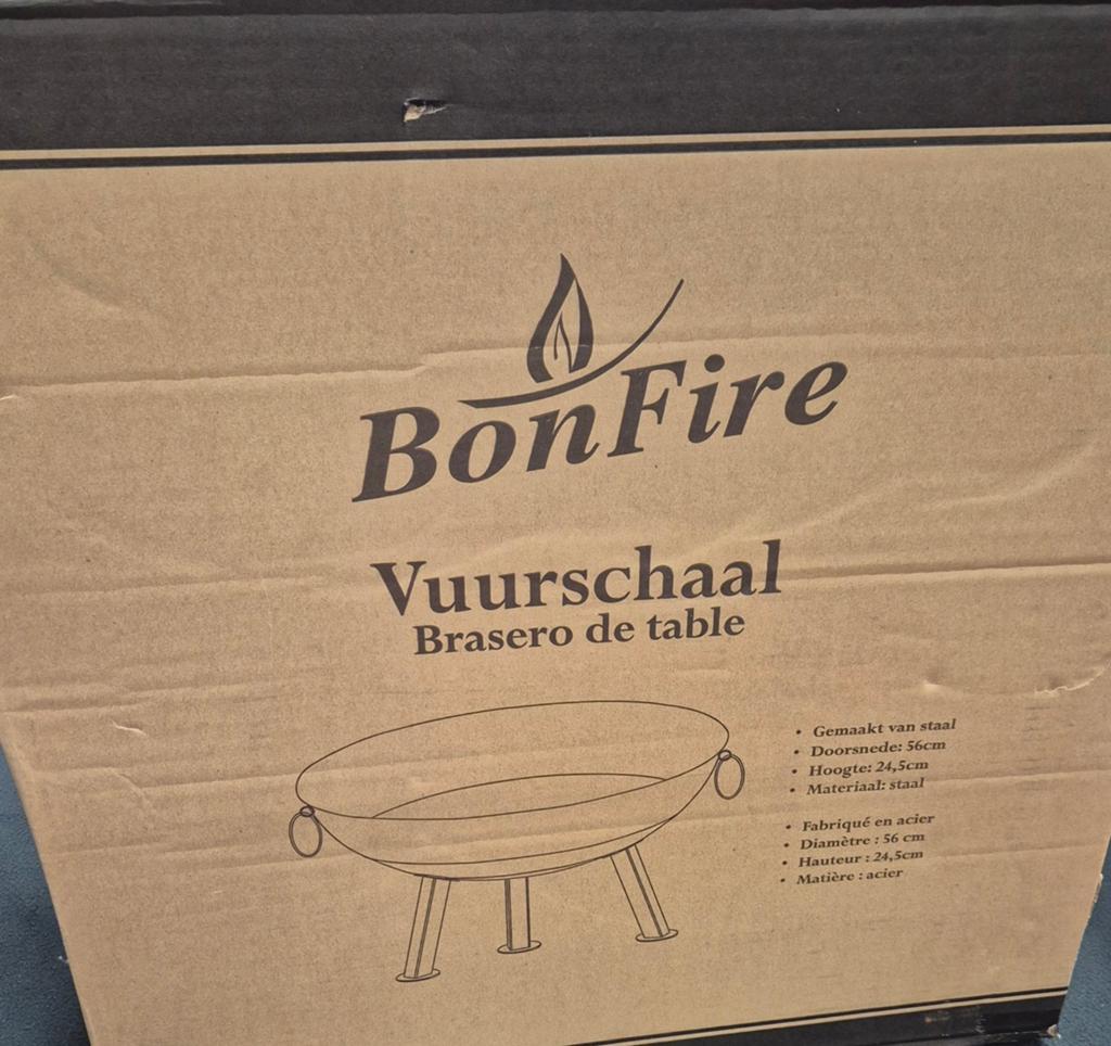 BonFire Vuurschaal - Nieuw in doos, Ophalen, Nieuw