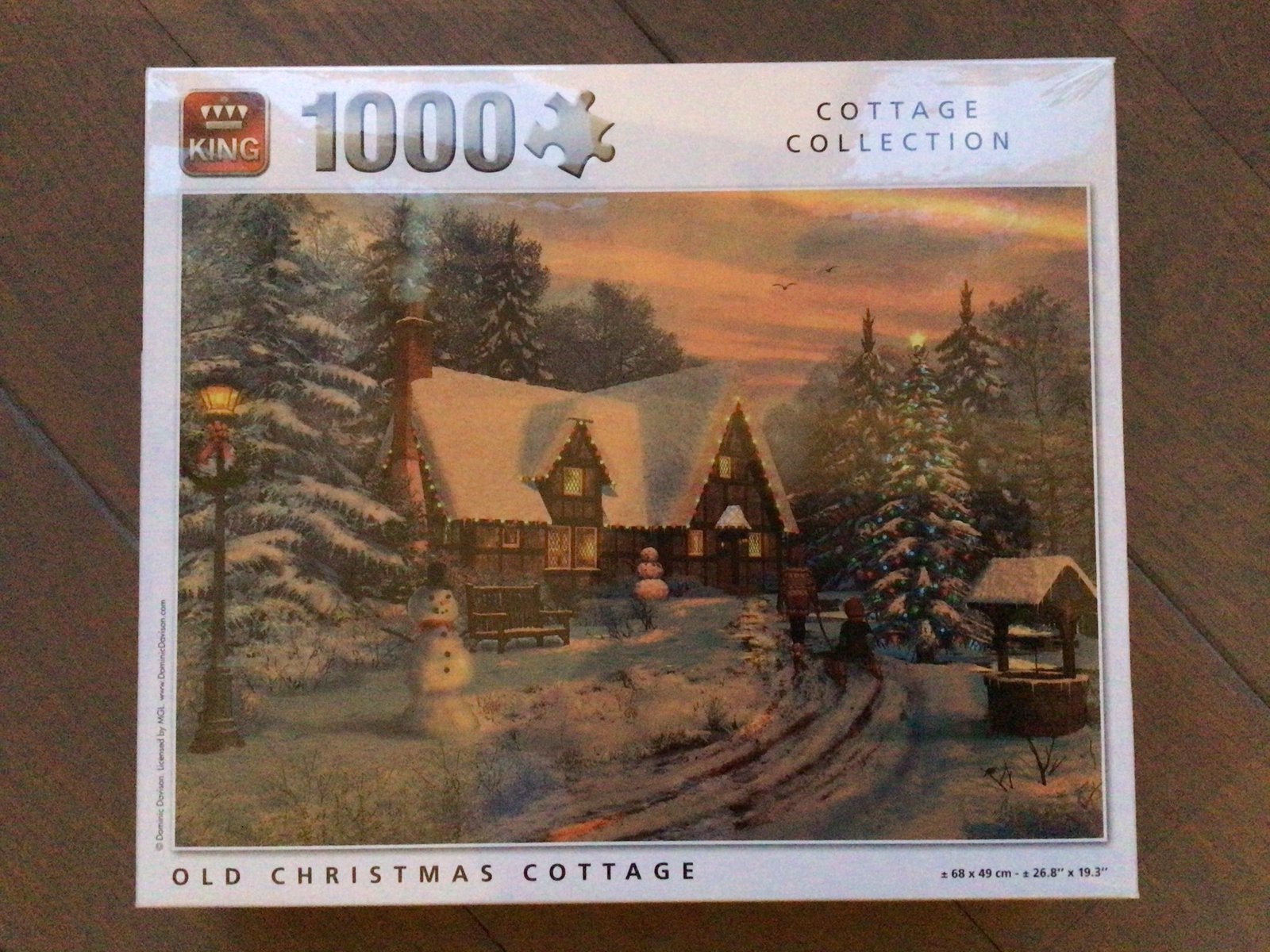 King Cottage Collection Puzzel 1000 stukjes, Hobby en Vrije tijd, Ophalen of Verzenden, 500 t/m 1500 stukjes, Nieuw