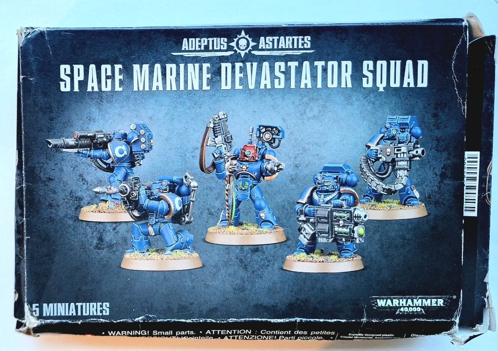 Space Marine Devastator Squad - NOS 33,-, Ophalen of Verzenden, Nieuw, Warhammer, Figuurtje(s)