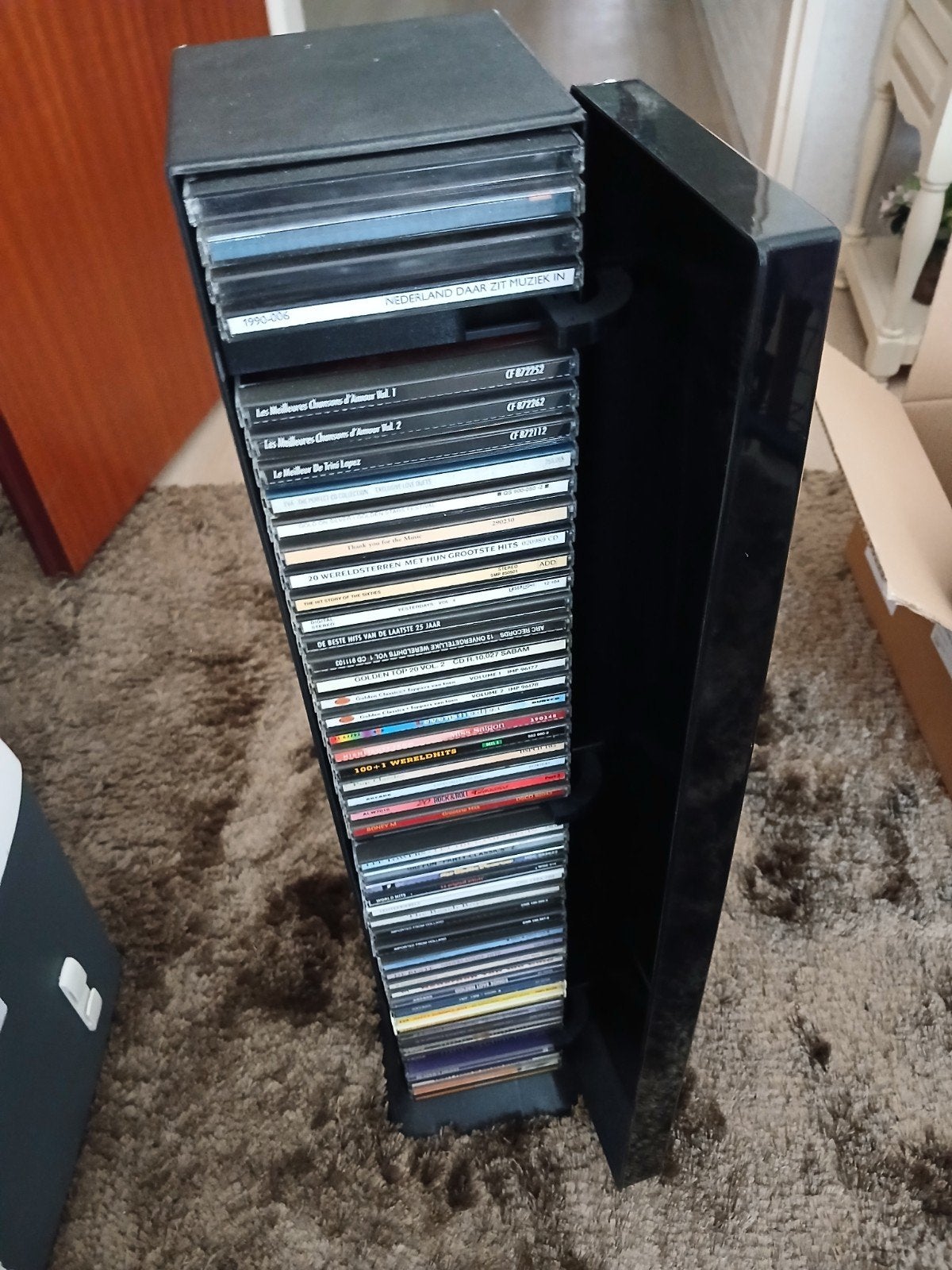 C.d.meubel etcetera., Huis en Inrichting, Ophalen, Hout, Cd's