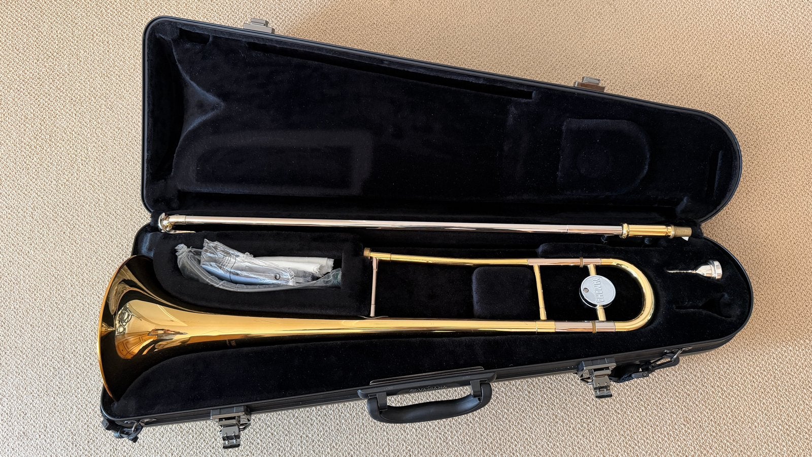 Trombone Yamaha YSL 354, Ophalen, Gebruikt, Tenor, Met koffer
