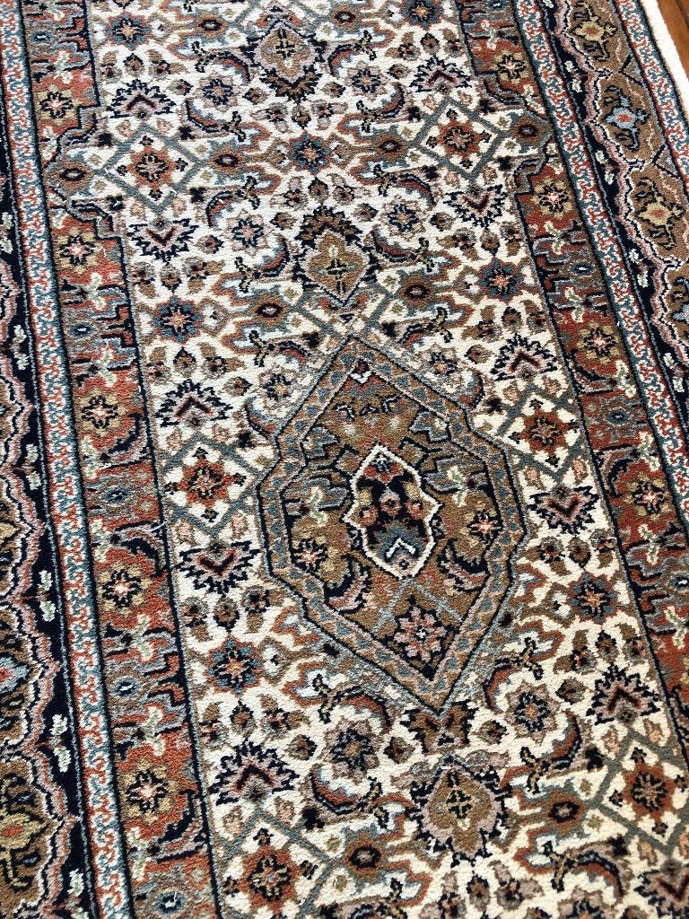 Prachtige lange handgeknoopte loper, 235 x 80 cm, super hip!, 200 cm of meer, Zo goed als nieuw, Rechthoekig, 50 tot 100 cm