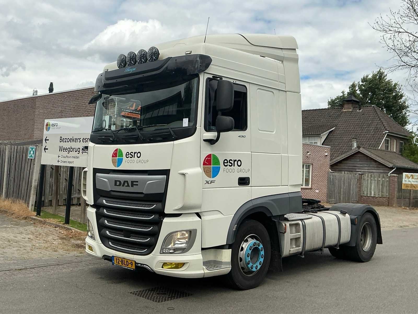 2018 DAF XF430FT Opleggertrekker, Auto's, Euro 6, Overige brandstoffen, Origineel Nederlands, Bedrijf