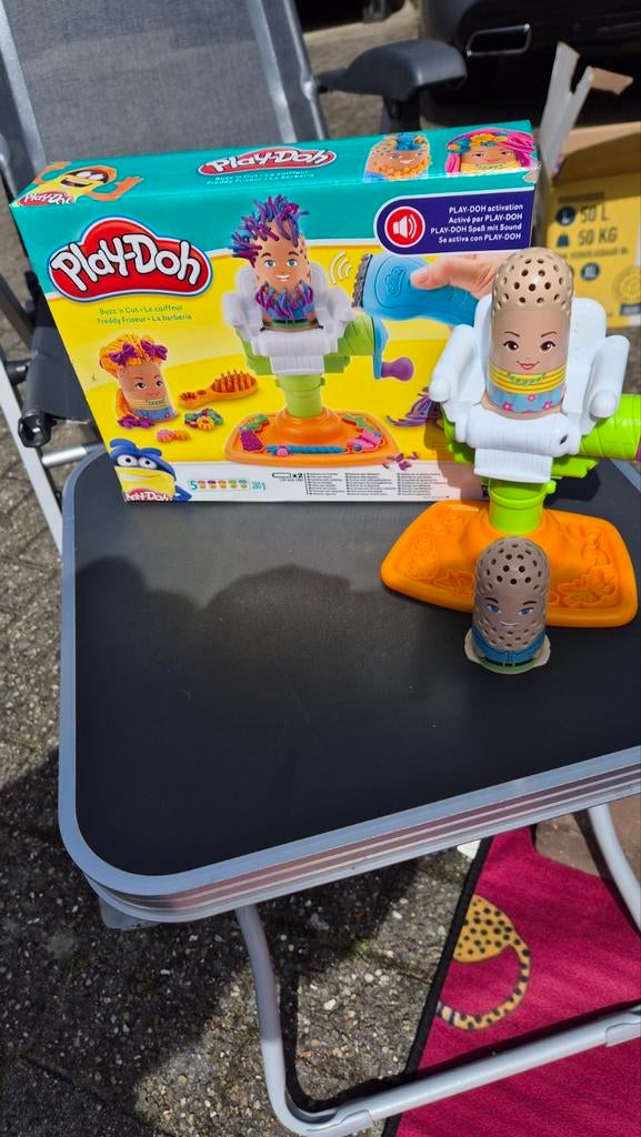 Play-Doh Buzz 'n Cut Kapper Speelset, Ophalen of Verzenden, Gebruikt, Jongen of Meisje