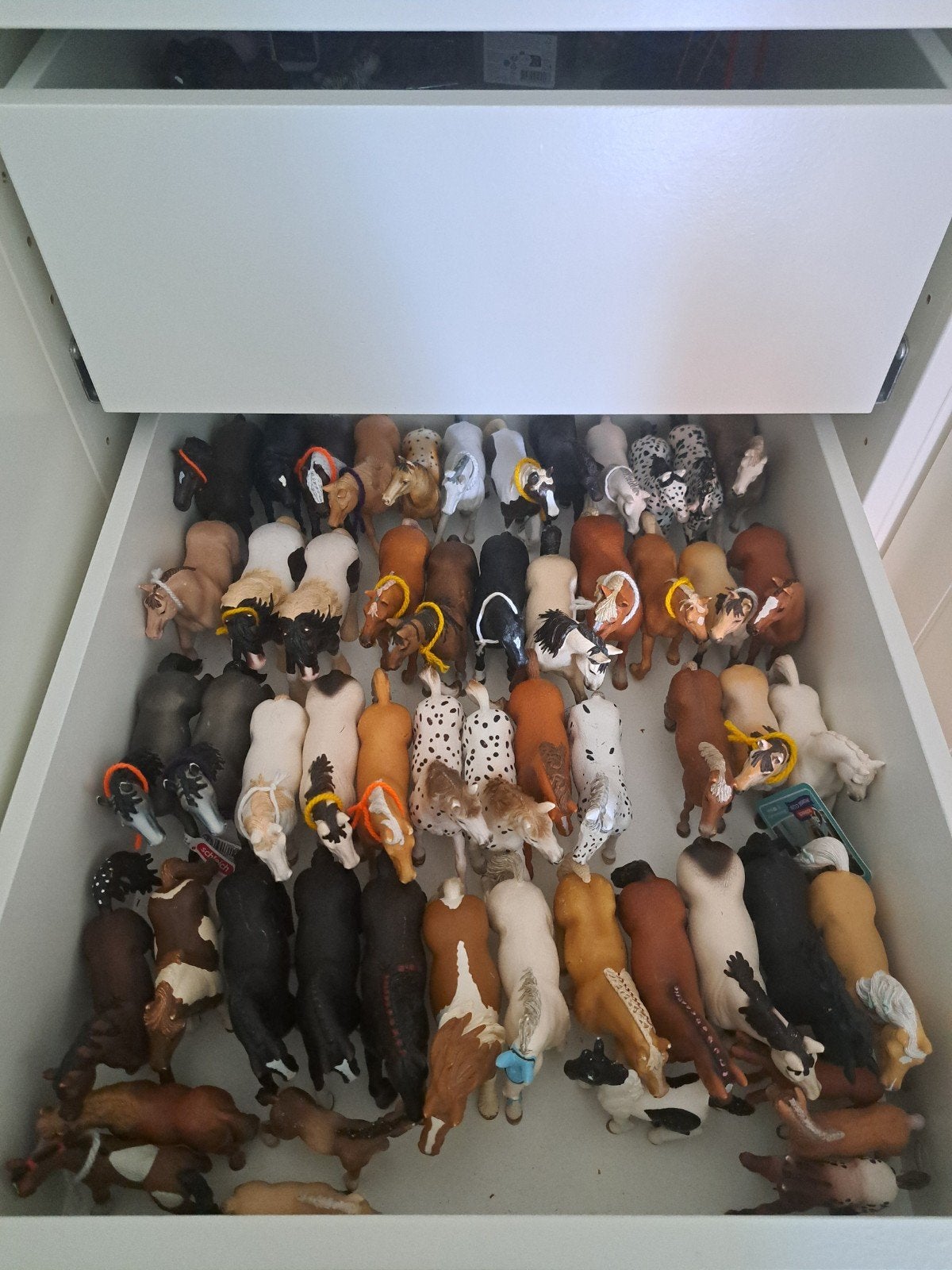 Schleich paarden te koop! Repaint accessoires Nieuw, Verzamelen, Dierenverzamelingen, Ophalen of Verzenden, Zo goed als nieuw