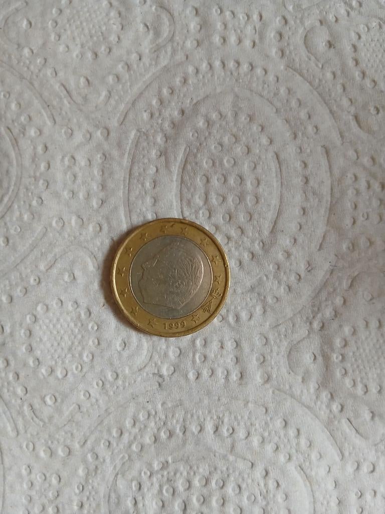 1 euro munt 1999, Postzegels en Munten, Munten | Europa | Euromunten, Ophalen, België, 2 euro, Losse munt