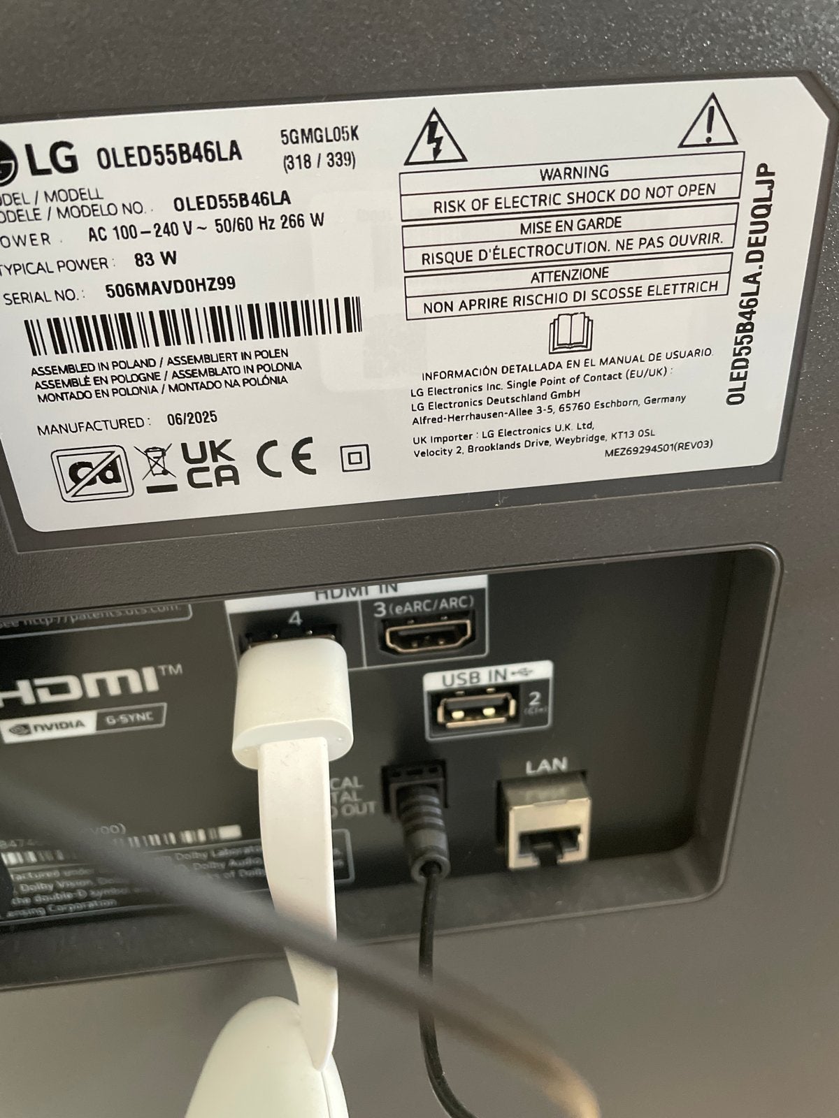 Foto 3 van LG OLED 55 inch TV - Zo goed als nieuw