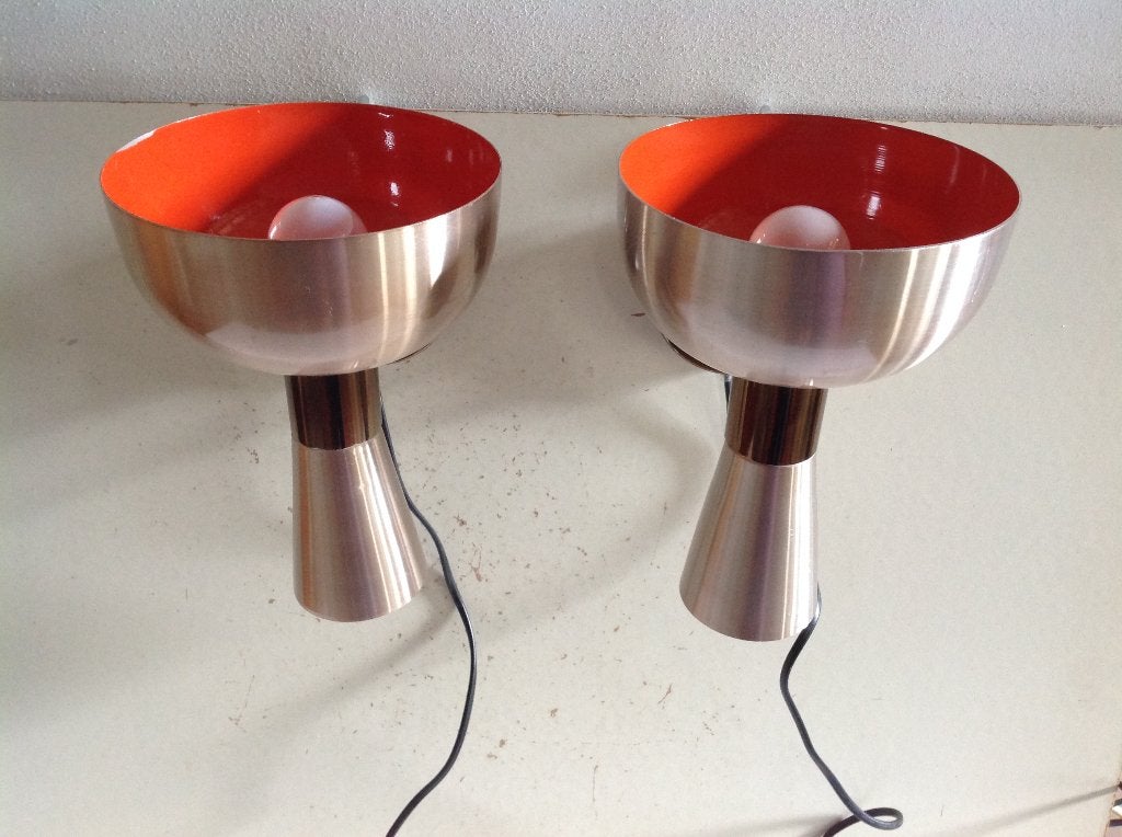 Wandlamp. Diabolo. Herda. 70’s, E14 (klein), Meerkleurig, Ophalen of Verzenden, Overige merken