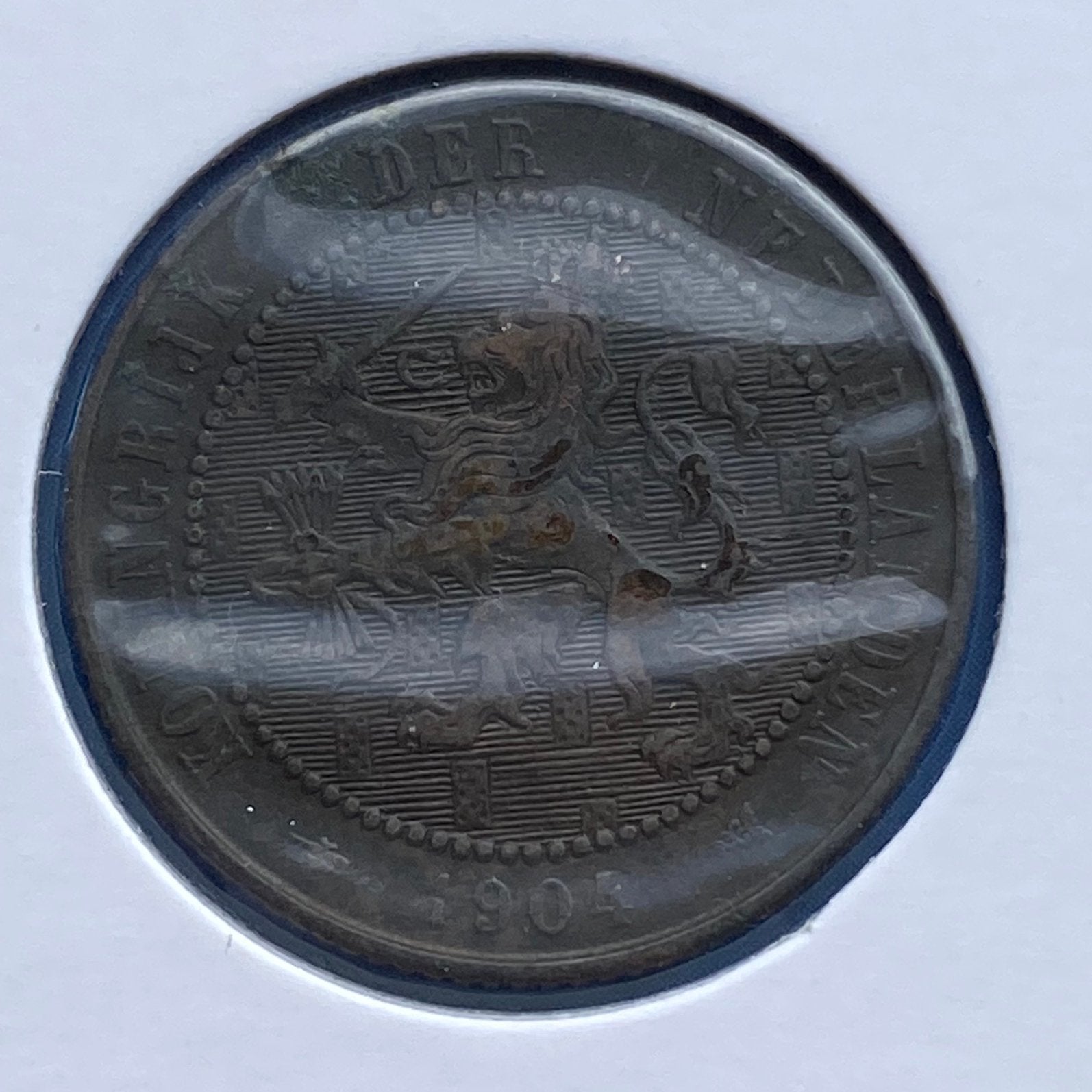 2 1/2 Cent / Halve Stuiver uit 1904 van Wilhelmina, Verzenden, Koningin Wilhelmina, Overige waardes, Losse munt