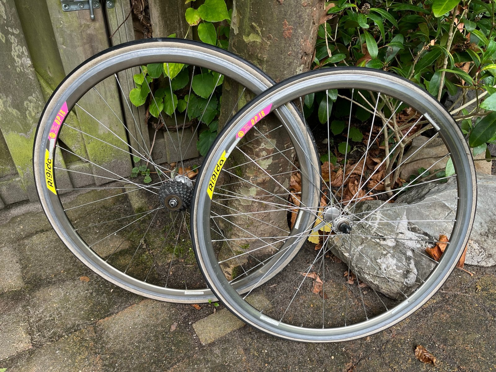 Rigida DP18 Wielset Racefiets 28 inch, Zo goed als nieuw, Aluminium, Racefiets, Ophalen