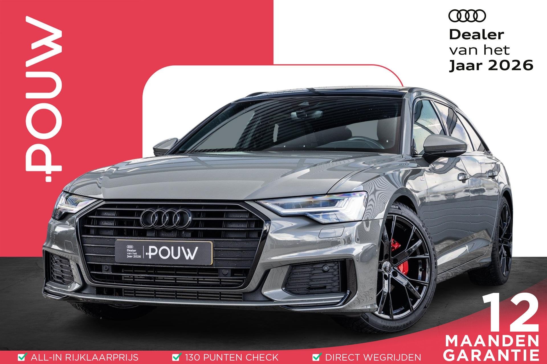 Audi A6 Avant 40 TFSI 204pk S edition Competition | Panorama
