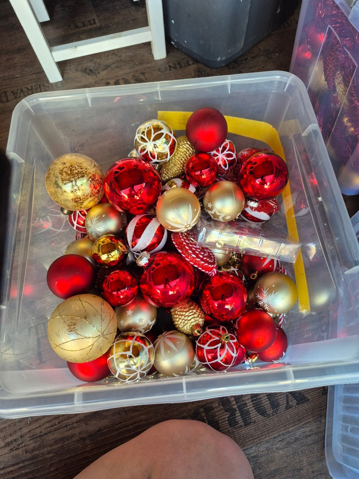 kerst versiering, Ophalen, Zo goed als nieuw