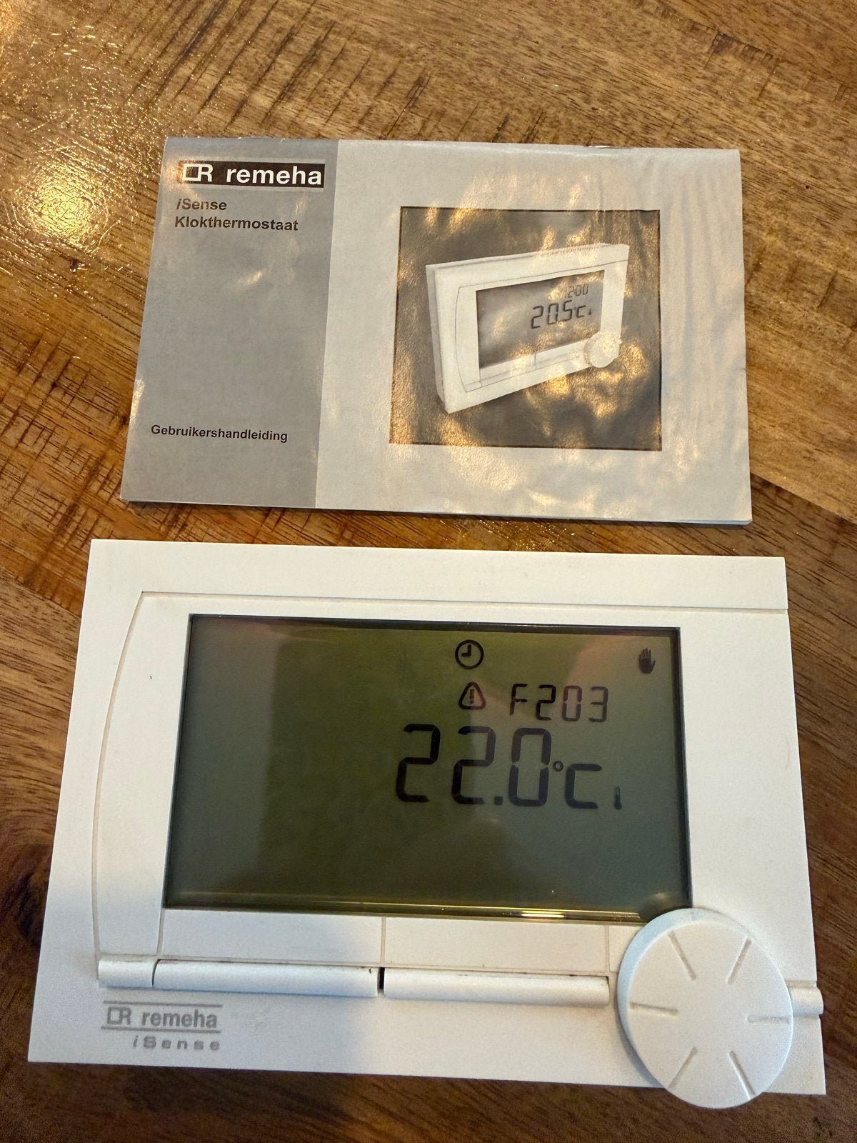 Remeha iSense Klokthermostaat - Zo goed als nieuw, Doe-het-zelf en Verbouw, Ophalen of Verzenden, Slimme thermostaat, Zo goed als nieuw