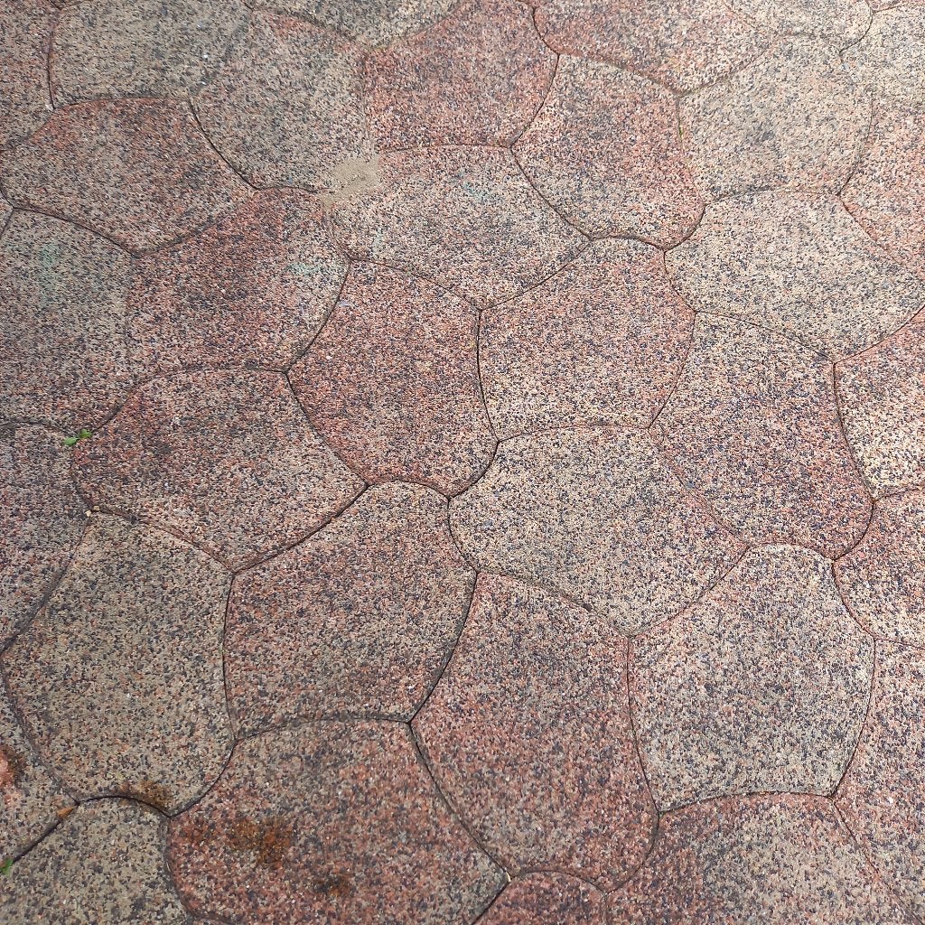 Unieke terrastegels met organische vormen, Ophalen, Gebruikt, 10 m² of meer, Beton