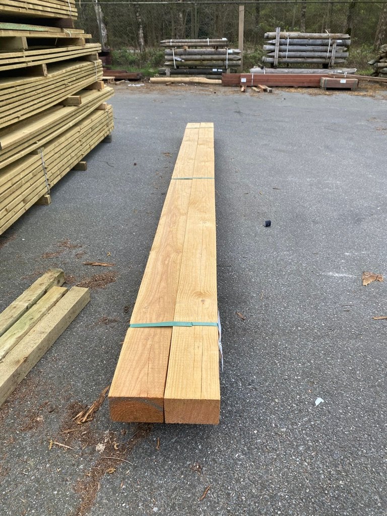 Lariks douglas 100x150mm 335cm nr 681, Ophalen, 250 cm of meer, Balken