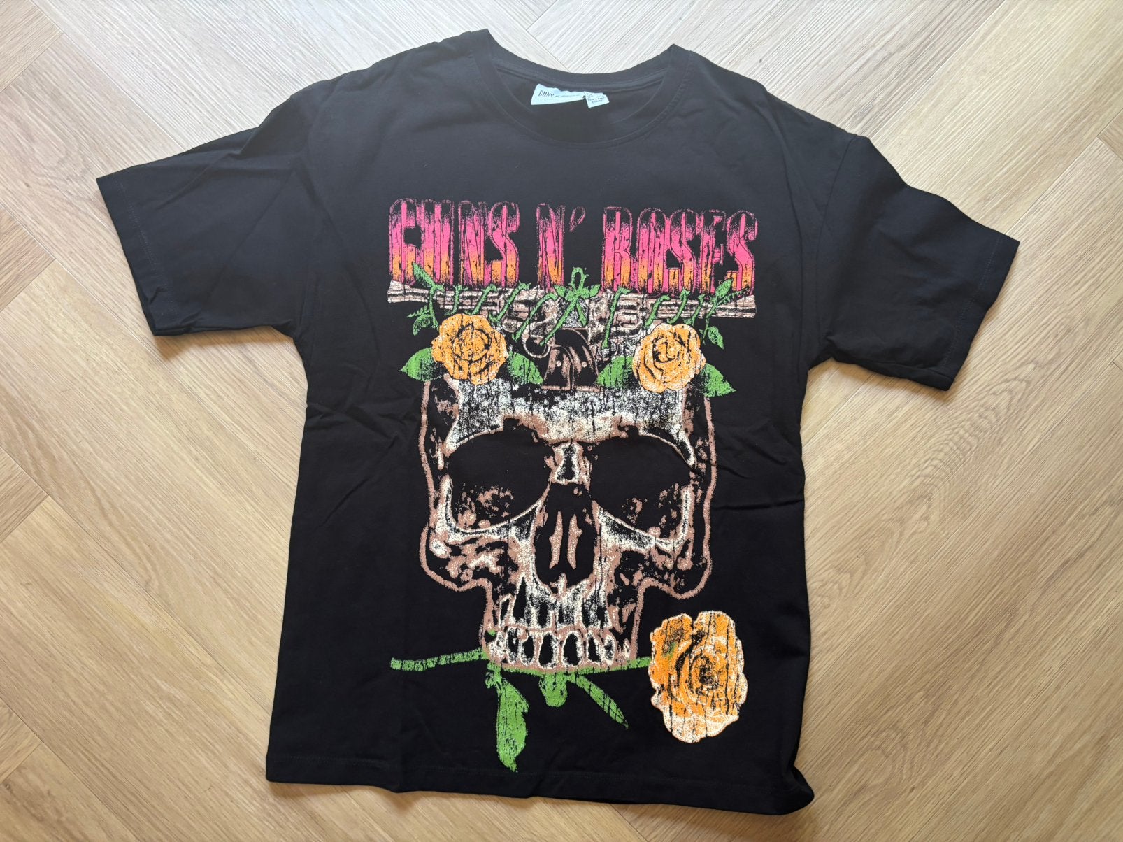 Guns ‘n roses us tour 1991 bandshirt - maat xs, Ophalen of Verzenden, Zo goed als nieuw, Maat 46 (S) of kleiner, Zwart