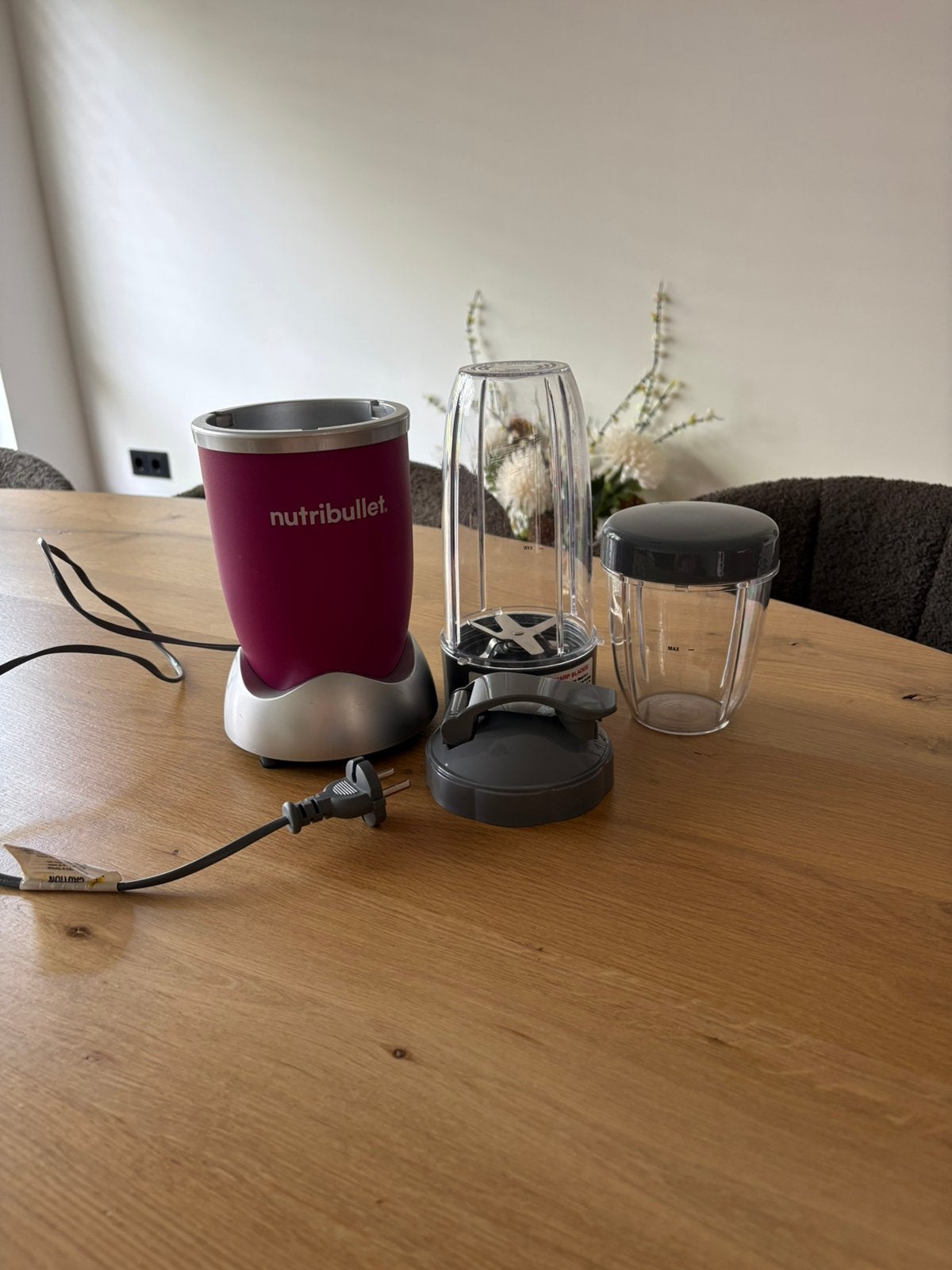 Nutribullet roze, Ophalen, Zo goed als nieuw, Blender
