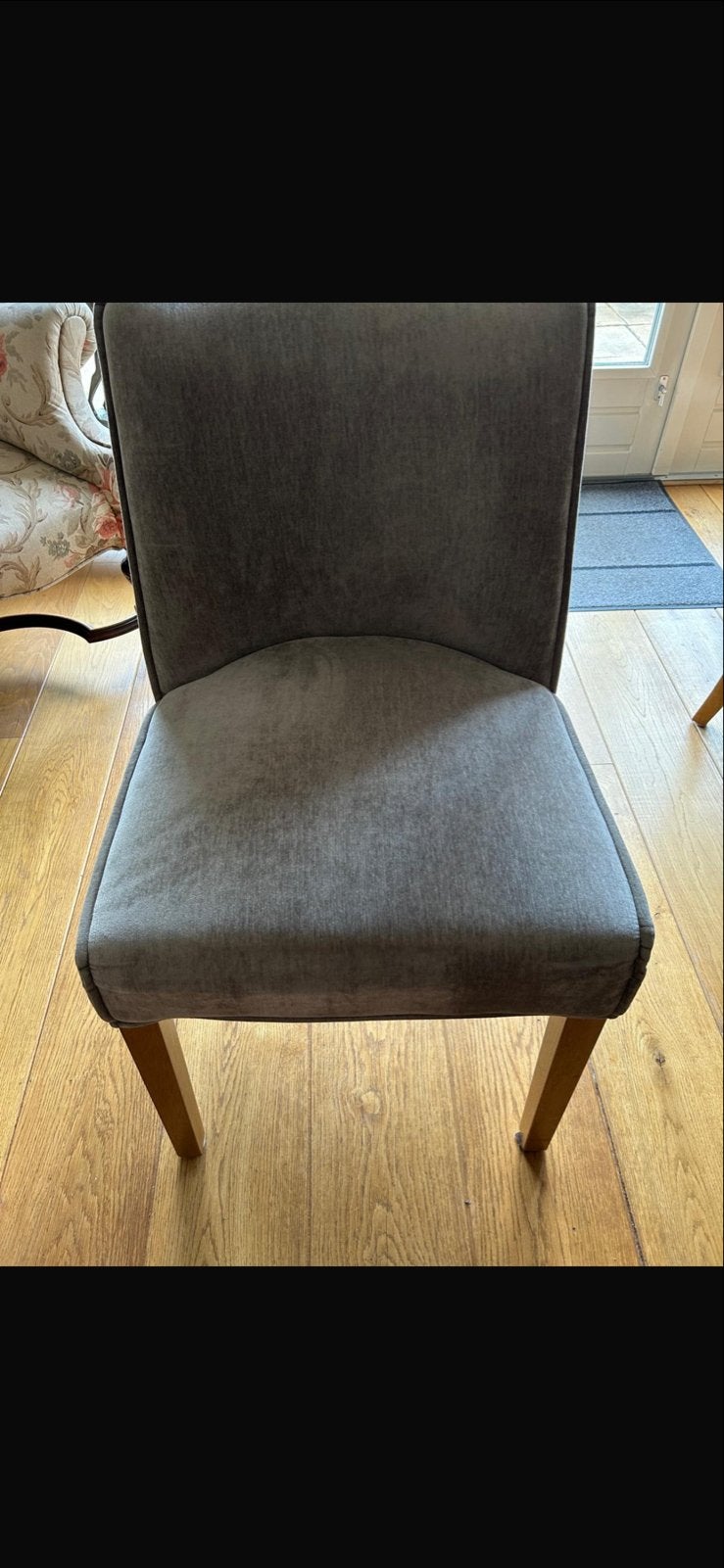 Riverdale Maison Eetkamerstoelen - Grijs (Set van 6), Huis en Inrichting, Ophalen, Zo goed als nieuw, Vijf, Zes of meer stoelen