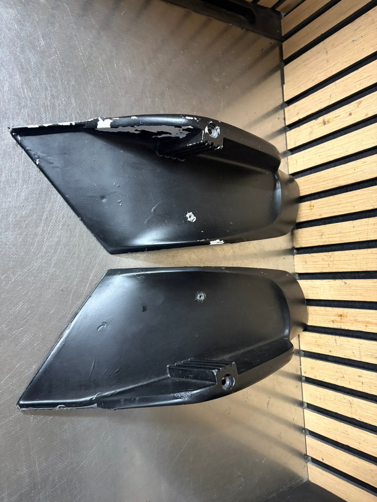 piaggio skipper zijkapjes, Ophalen