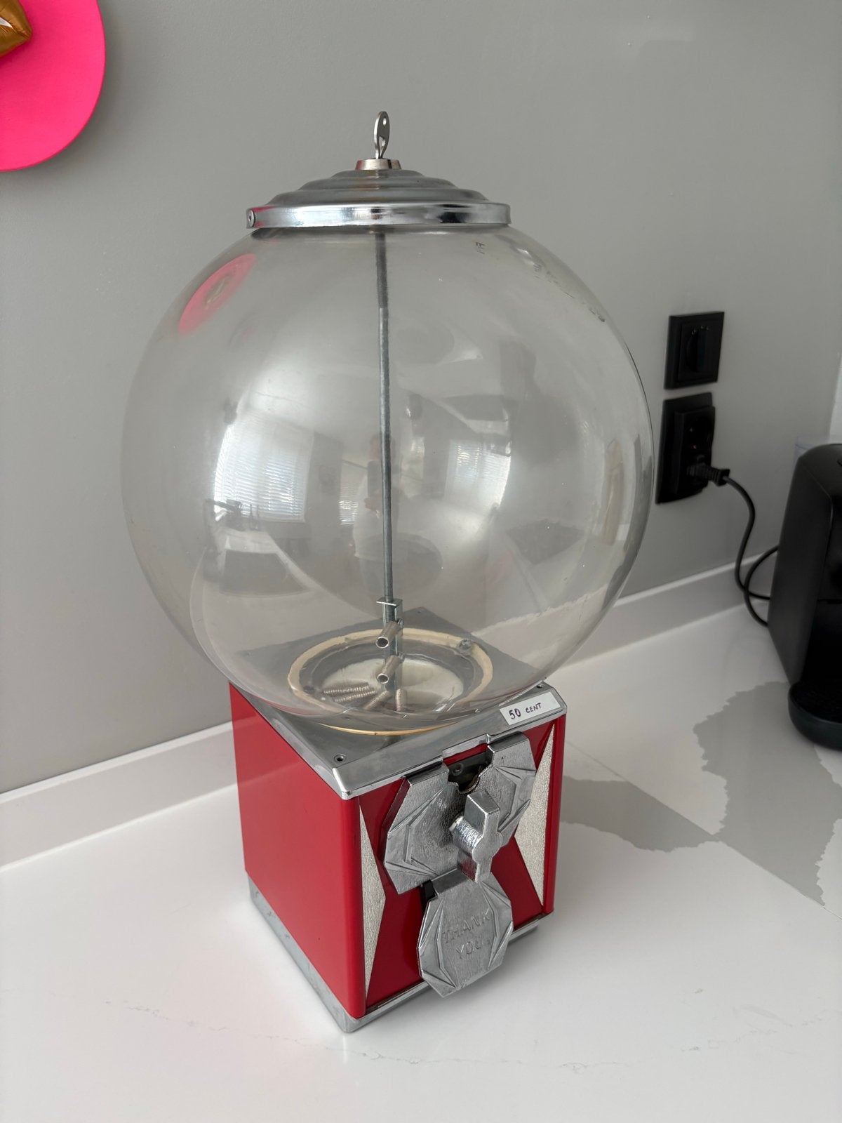 Nortwestern mega 60 fat head kauwgomballen automaat, Verzenden, Zo goed als nieuw, Gebruiksvoorwerp